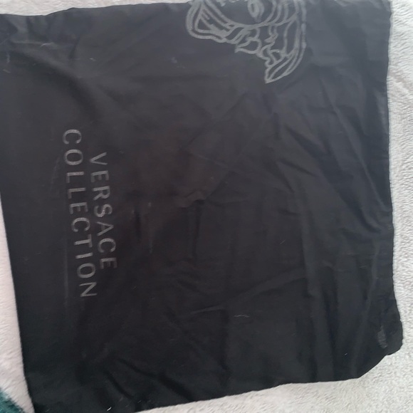 Versace bag - python dark green -authentic - Picture 3 of 11